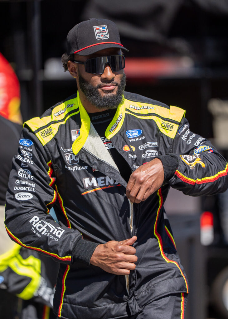 Black athletes in NASCAR