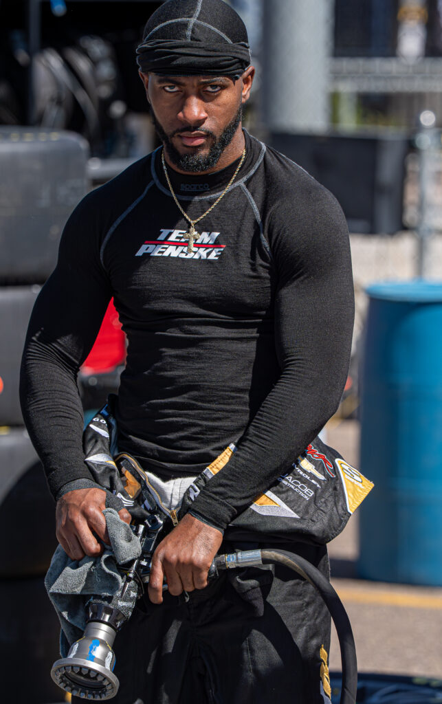 Black athletes in NASCAR