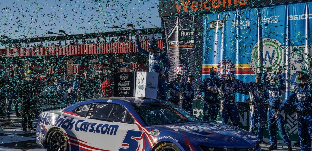 Kyle Larson Captures Victory at Auto Club Speedway in Thrilling 2022 Wise Power 400