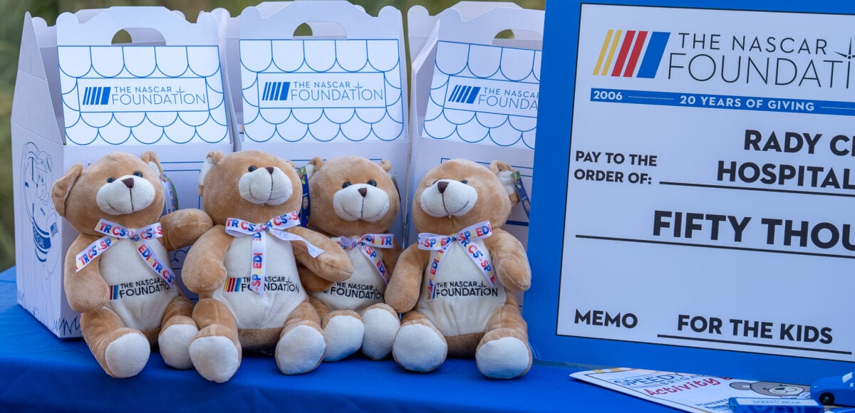 Bigger Than Racing: NASCAR Drivers Bring Smiles to Patients at Rady Children’s Hospital