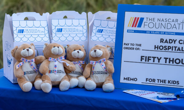 Bigger Than Racing: NASCAR Drivers Bring Smiles to Patients at Rady Children’s Hospital