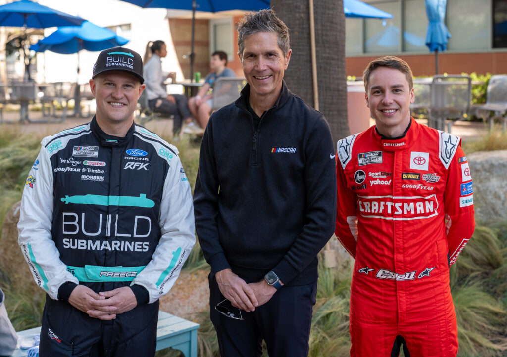 Bigger Than Racing: NASCAR Drivers Bring Smiles to Patients at Rady Children’s Hospital